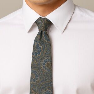 Paisley Silk Necktie